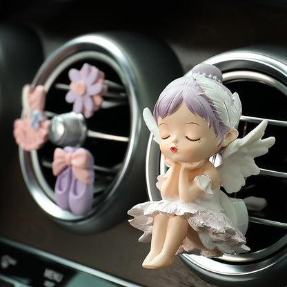 2025 New Car Air Outlet Aromatherapy Decoration – Angel Perfume Ornament