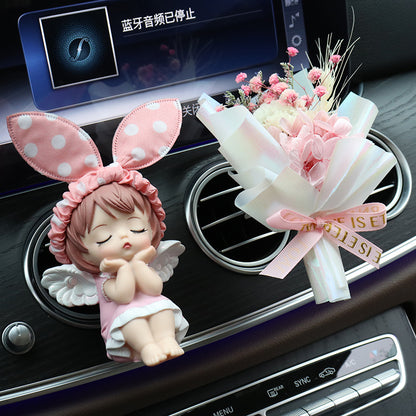 Cute Anne Angel Car Perfume Ornament – Aromatherapy Air Outlet Decoration