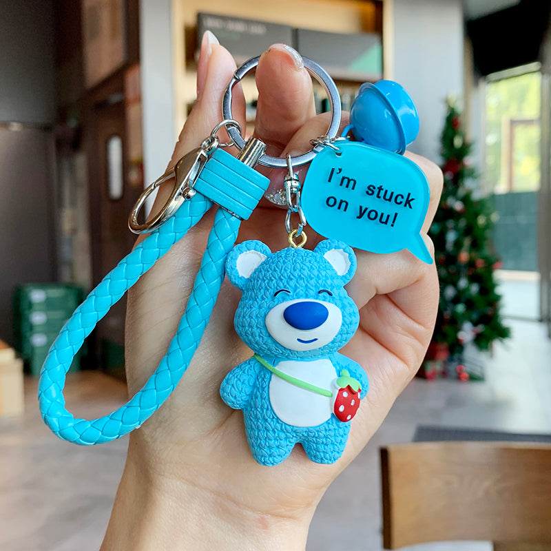 Creative Cute Bear Keychain Pendant – Versatile Cartoon Nail Clippers for Men and Women