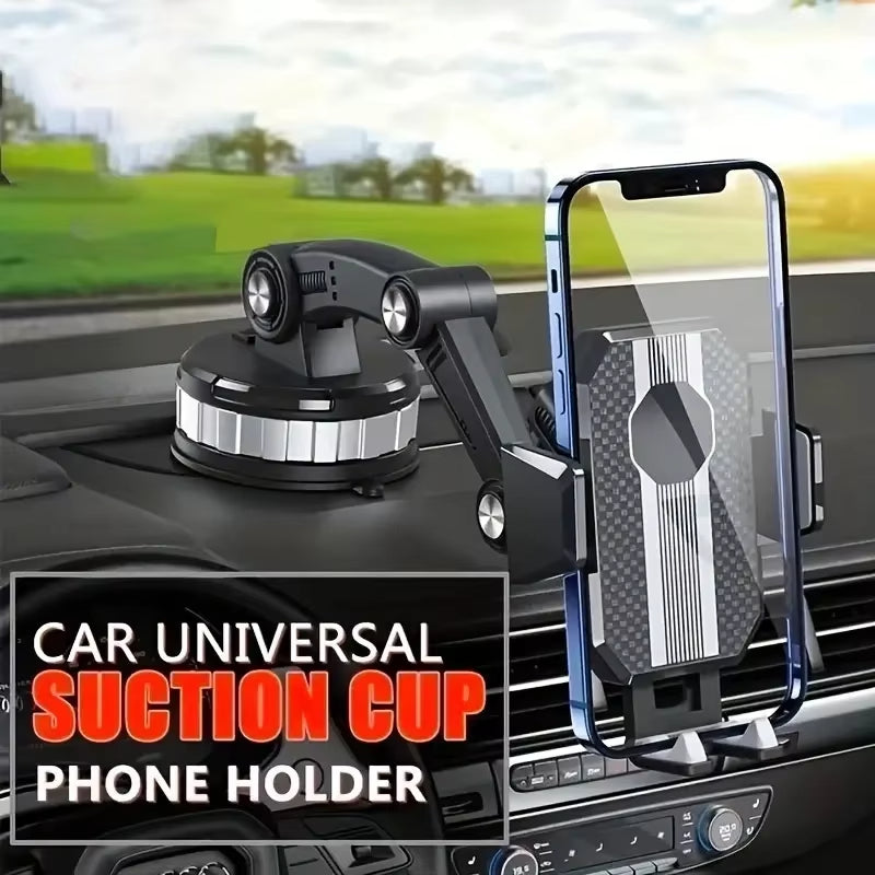 Mobile Phone Holder for Car – Strong Suction Cup & Adjustable Stand